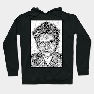 ROSA PARKS ink portrait .1 Hoodie